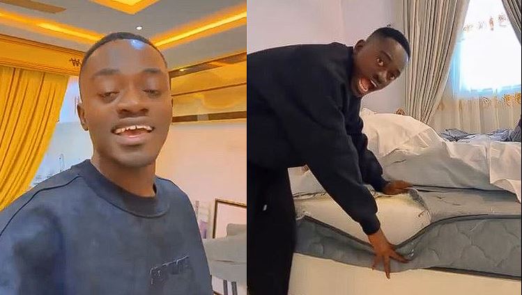 Be vigilant about products being sold to Ghanaians - LilWin warns after buying rubber mattress