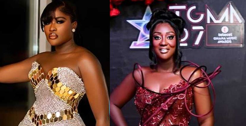 You just got married.... - Netizens fires Regina Van Helvert over ‘ex’ question to Fella Makafui